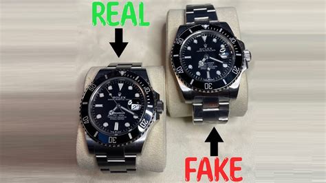 rolex reale vs falso|rolex watches real or fake.